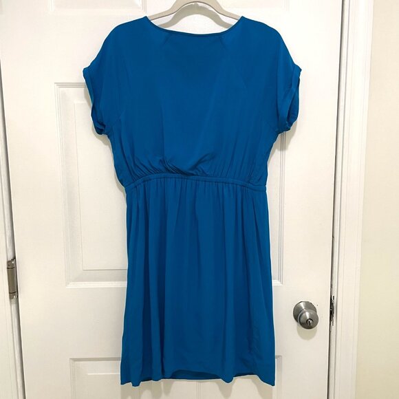 Old Navy Dress Womens M Blue Athletic Draw String Waist Casual - Picture 7 of 9